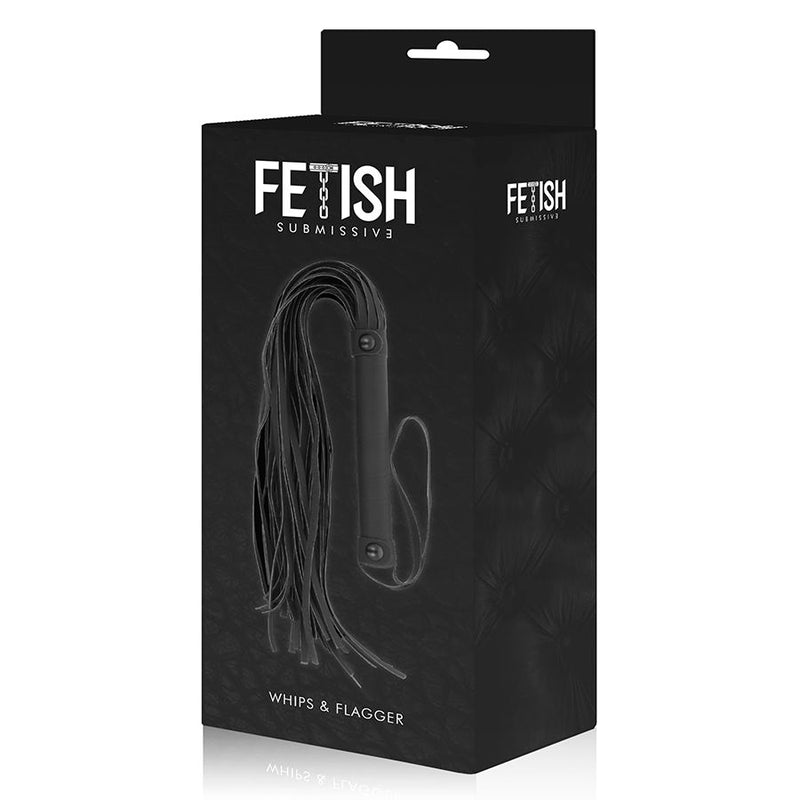 FETISH SUBMISSIVE - VEGAN LEATHER WHIP