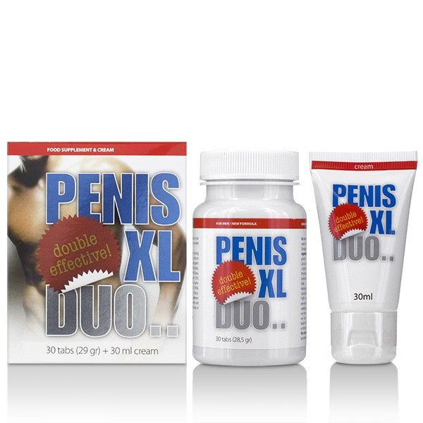 COBECO - PENIS XL DUO PACK CÁPSULAS E CREME