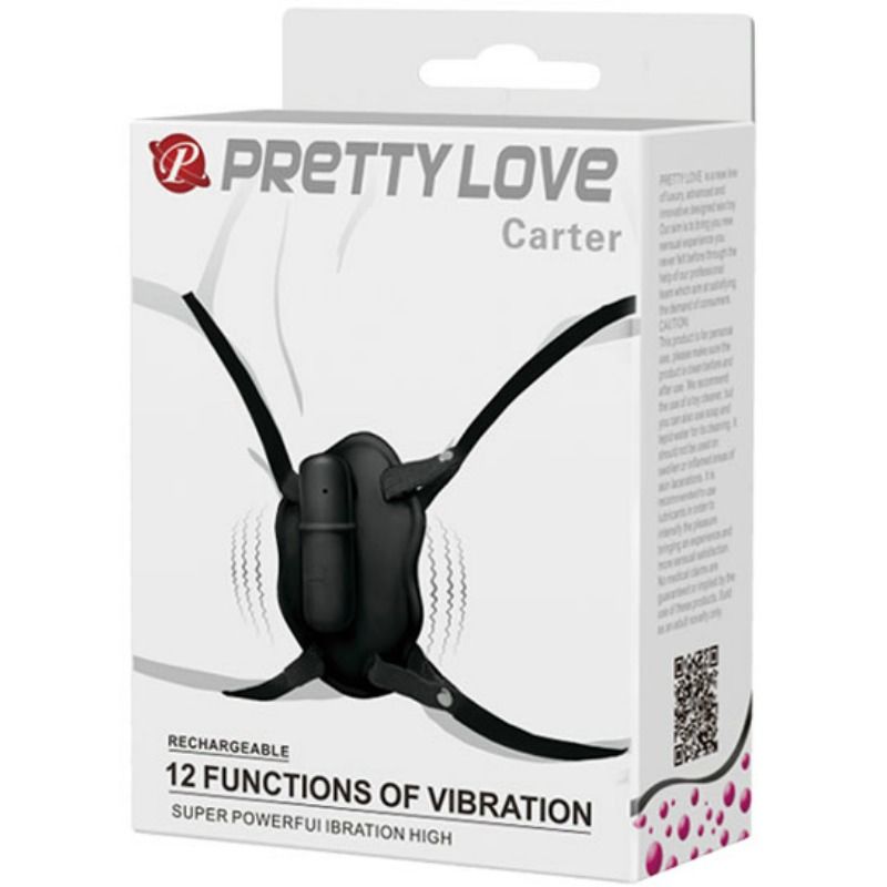 PRETTY LOVE - STRAP ON WITH CARTER VIBRATING BULLET