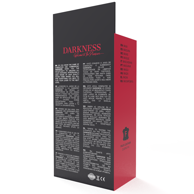 DARKNESS - MSCARA VERMELHA