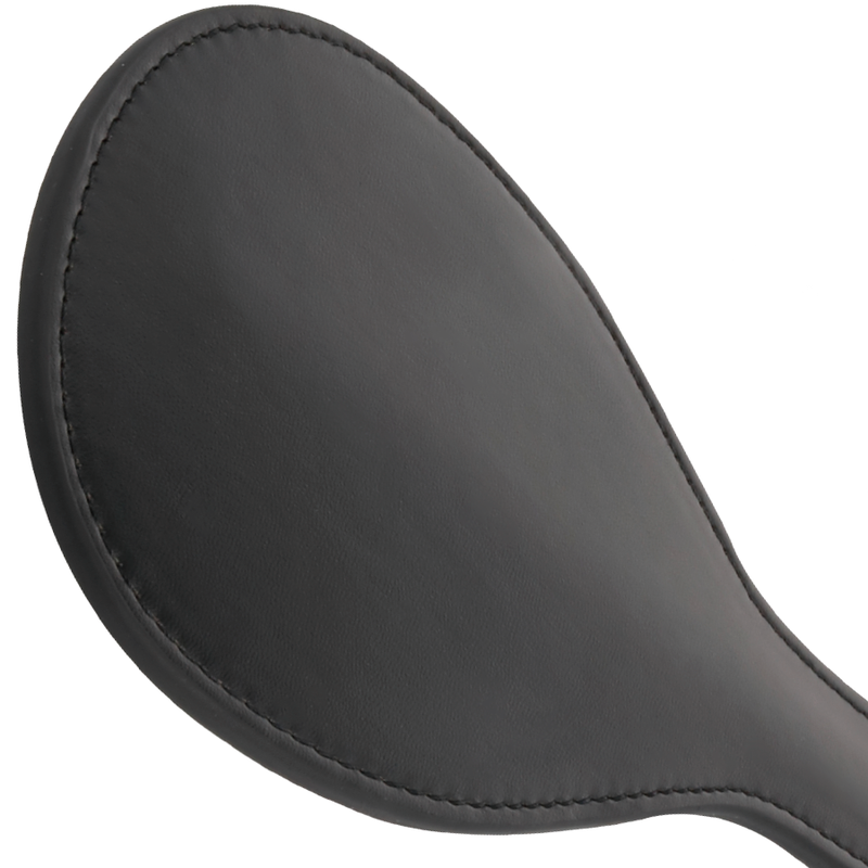 DARKNESS - ROUNDED BLACK FETISH PADDLE