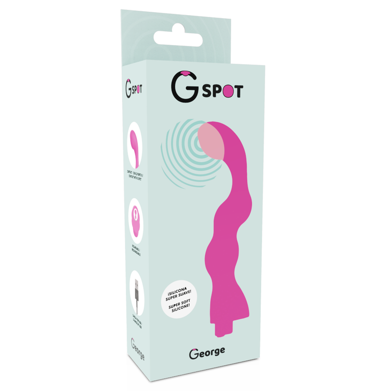 G-SPOT - GEORGE VIBRADOR GUM ROSA