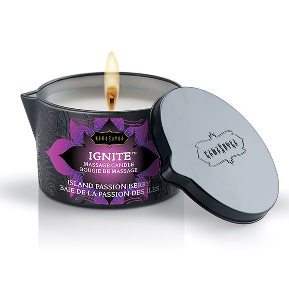 KAMASUTRA - MASSAGE CANDLE PASSION ISLAND 170GR