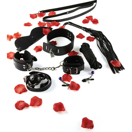 TOYJOY - INCRÍVEL KIT DE BRINQUEDOS SEXUAIS DE BONDAGE