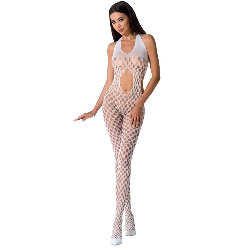 PASSION - WOMAN BS065 BODYSTOCKING BLACK ONE SIZE