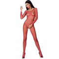 PASSION - WOMAN BS068 BODYSTOCKING BLACK ONE SIZE