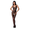 PASSION - WOMAN BS069 BODYSTOCKING BLACK ONE SIZE