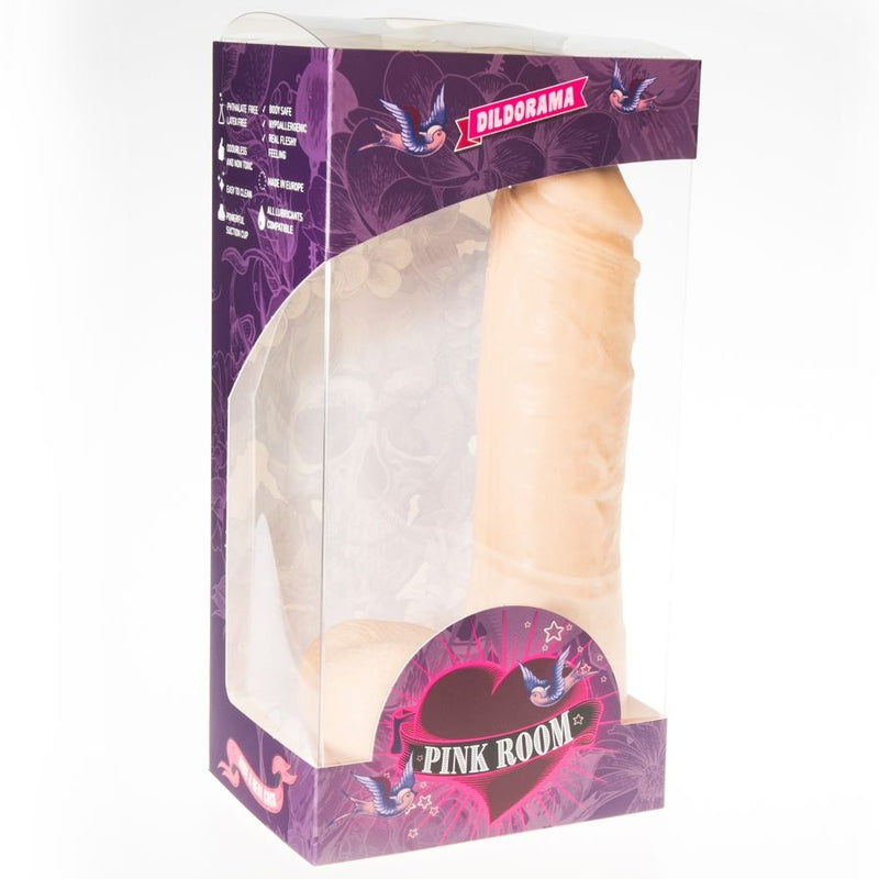 PINK ROOM - ANTON REALISTIC DILDO FLESH 21.5 CM