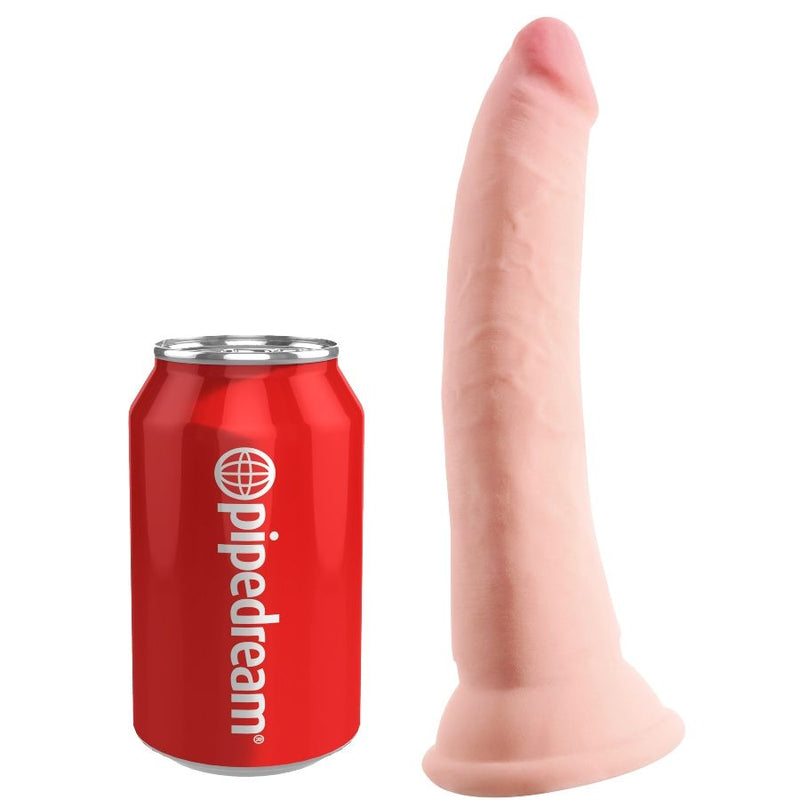 KING COCK - DILDO TRIPLA DENSIDADE 18 CM