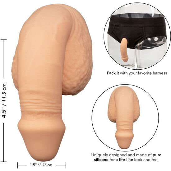 CALEXOTICS - SILICONE PACKING PENIS 12.75 CM FLESH