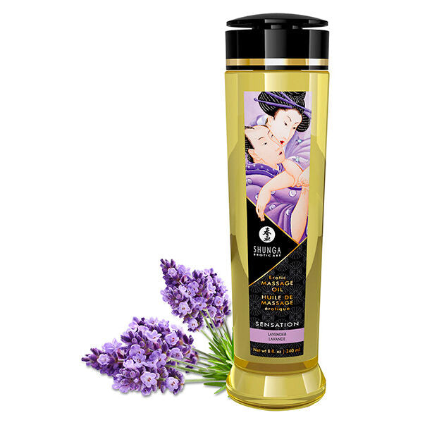 SHUNGA - SENSATION EROTIC MASSAGE OIL 240 ML