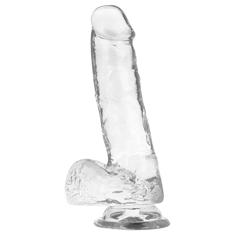 X RAY - CLEAR COCK WITH BALLS 18.5 CM -O- 3.8 CM