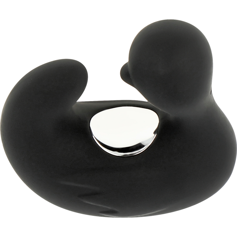 BLACK&SILVER - DUCKYMANIA RECHARGEABLE SILICONE STIMULATING DUCK THIMBLE