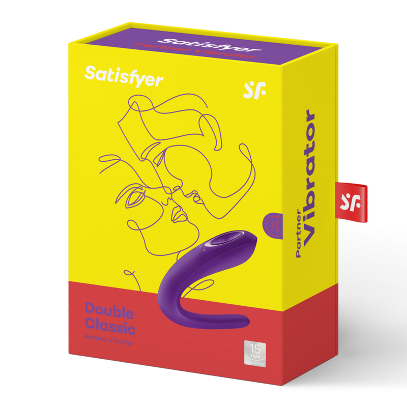 SATISFYER - PARTNER TOY VIBRATOR STIMULATING BOTH PARTNERS