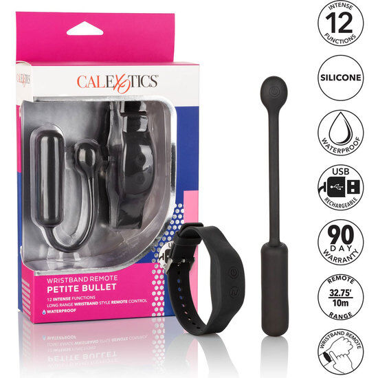 CALEXOTICS - WRISTBAND REMOTE PETITE BULLET