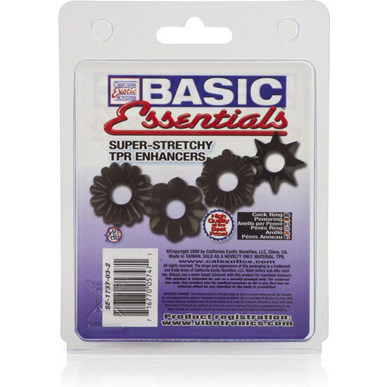 CALEXOTICS - BASIC ESSENTIALS 4 PACK