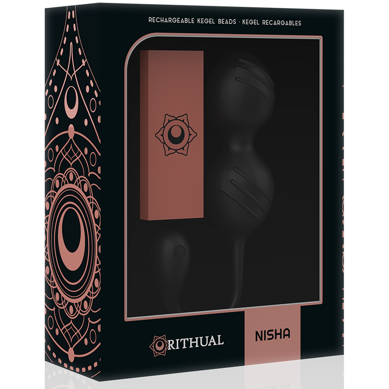 RITHUAL - NISHA RECHARGEABLE VIBRATING KEGEL BALLS ORCHID