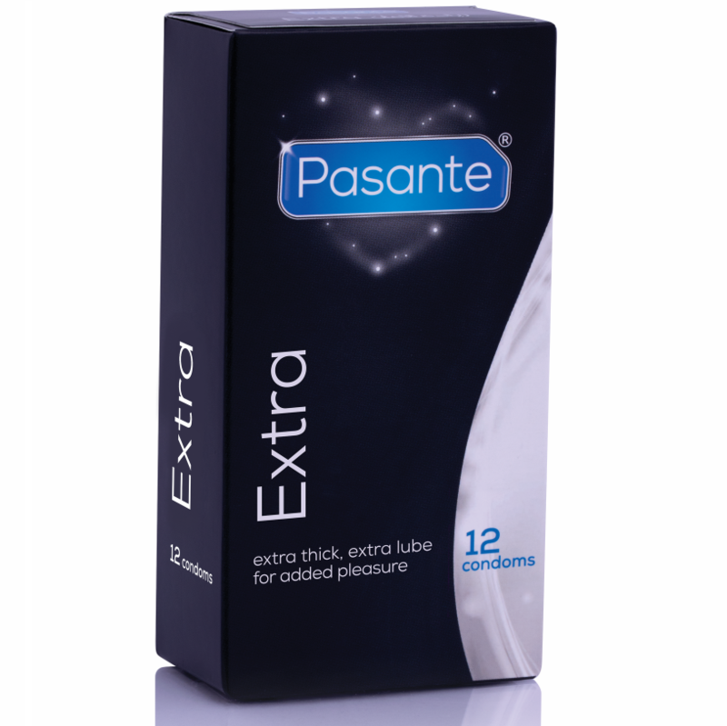 PASANTE - EXTRA CONDOM EXTRA THICK 12 UNITS