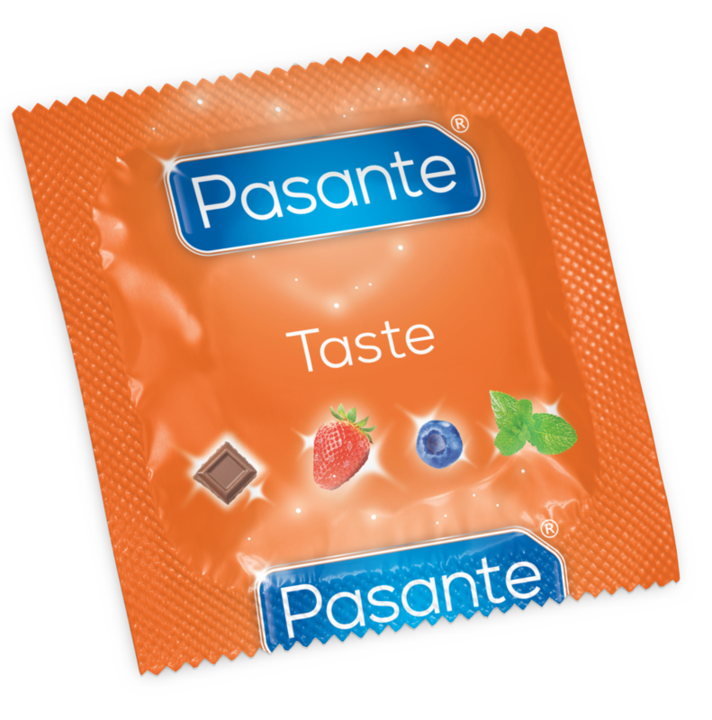 PASANTE - CONDOMS FLAVORS 12 UNITS