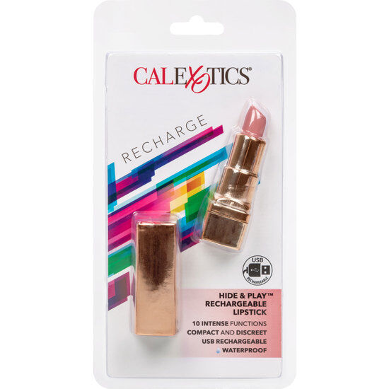 CALEXOTICS - BALA RECHARGEABLE LIPSTICK HIDE & PLAY SOFT PINK