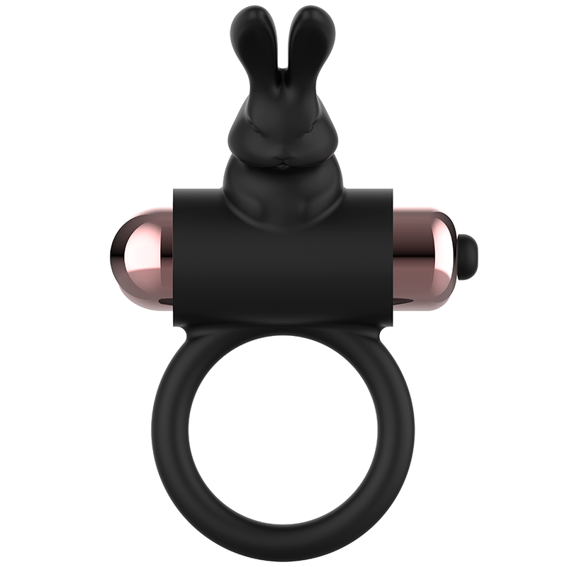 COQUETTE CHIC DESIRE - COCK RING WITH VIBRATOR BLACK/ GOLD