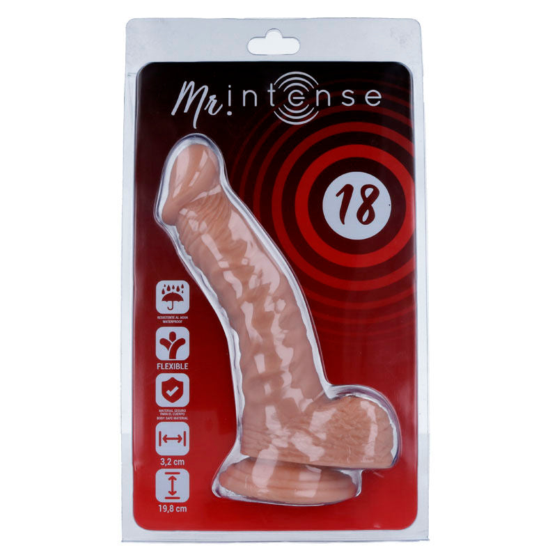 MR INTENSE - 18 REALISTIC COCK 19.8 CM -O- 3.2 CM