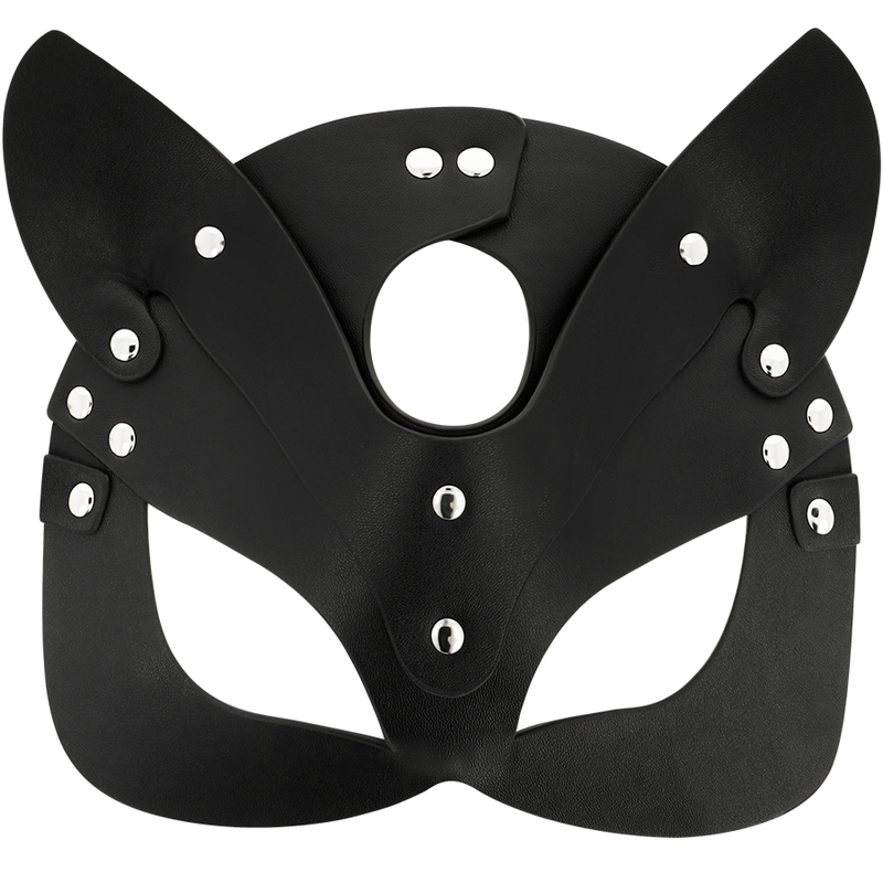 COQUETTE CHIC DESIRE - VEGAN LEATHER MASK WITH BUNNY EARS