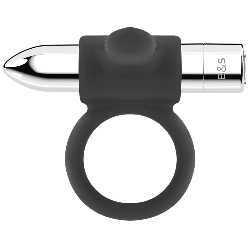 BLACK&SILVER - CAMERON RECHARGEABLE RING SILVER