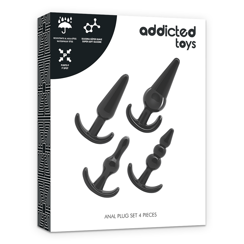 ADDICTED TOYS - SET 4 ANAL PLUGS