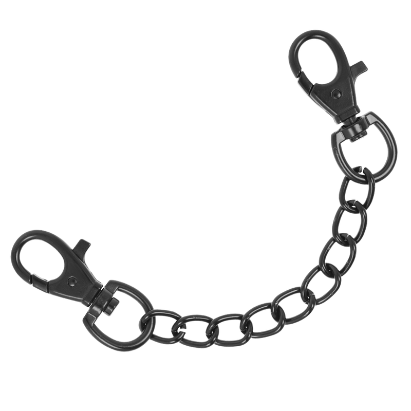 FETISH SUBMISSIVE - VEGAN LEATHER HANDCUFFS WITH NOPRENE LINING