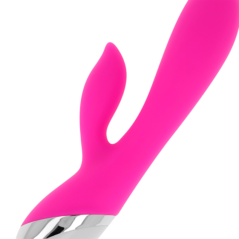 OHMAMA - VIBRATOR WITH RABBIT 10 VIBRATION MODES 19 CM