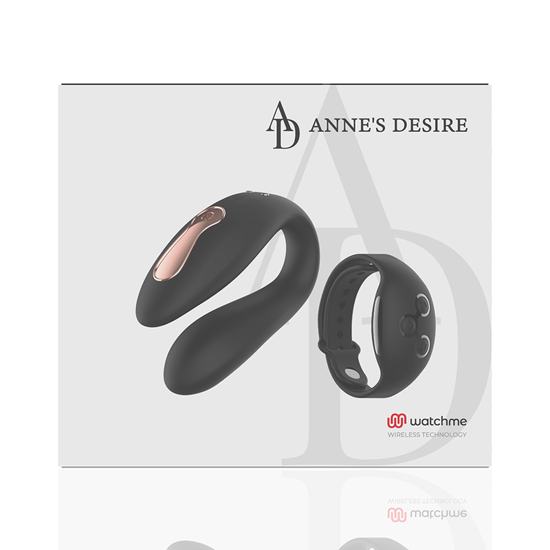 ANNE'S DESIRE - DUAL PLEASURE TECNOLOG A WATCHME BLACK