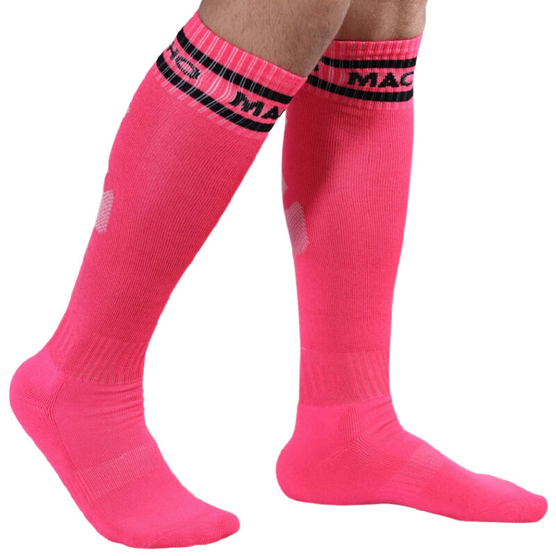 MACHO - LONG SOCKS ONE SIZE RED