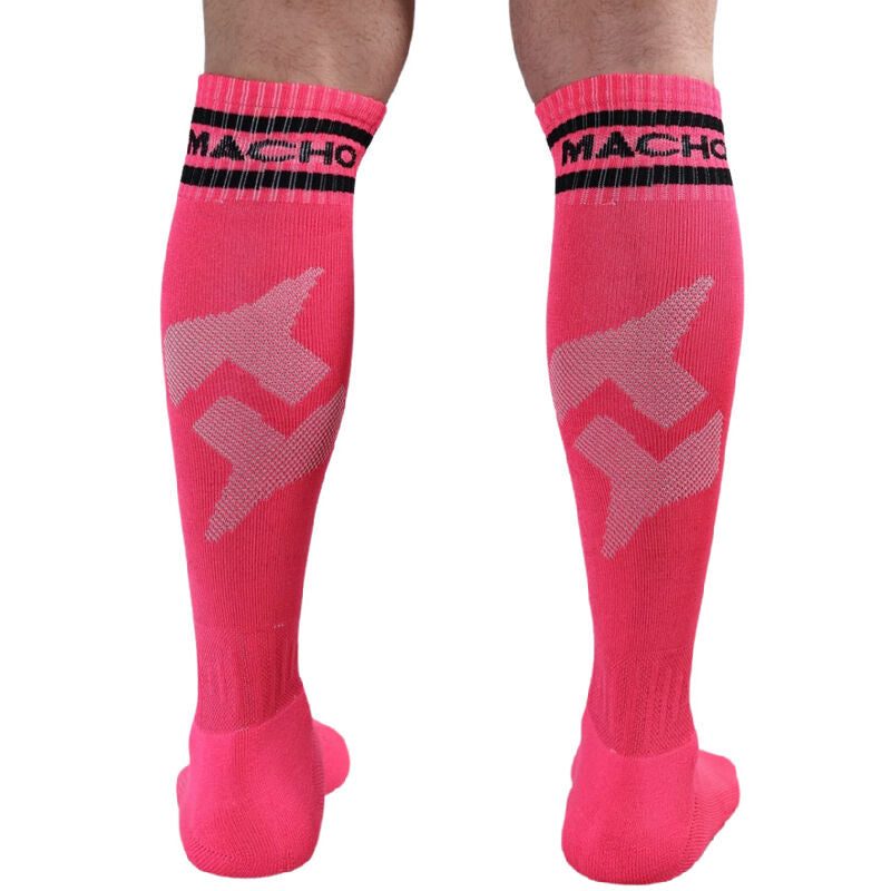 MACHO - LONG SOCKS ONE SIZE RED