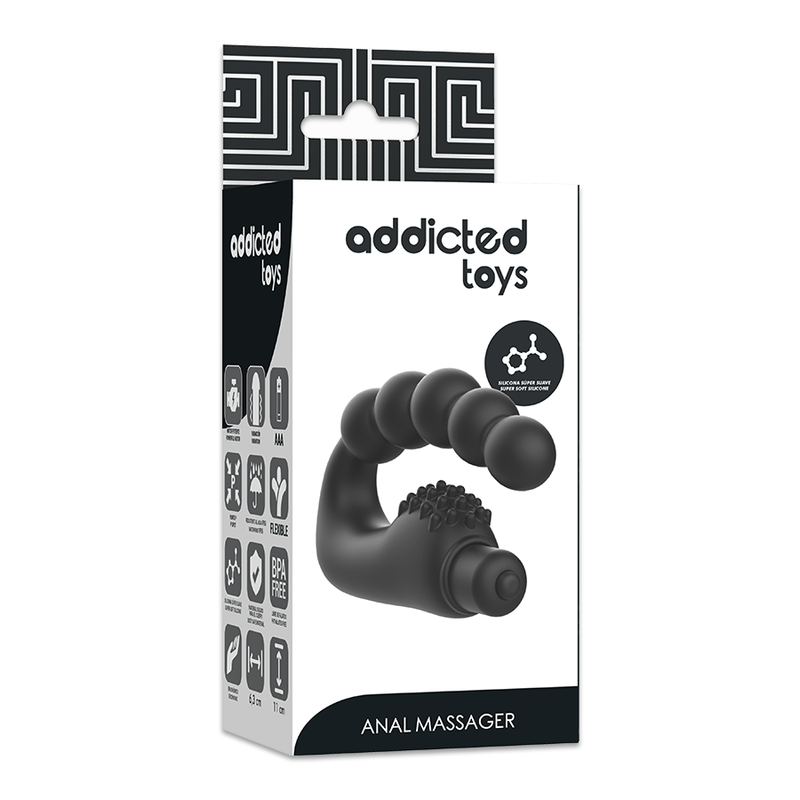 ADDICTED TOYS - ANAL MASSAGER PROSTATIC WITH VIBRATION